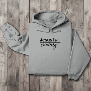 Herren Hoodie jesus is comig