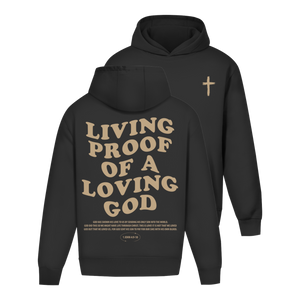 Oversize Hoodie Ohne Kordel a loving god 1 john 4:9-10