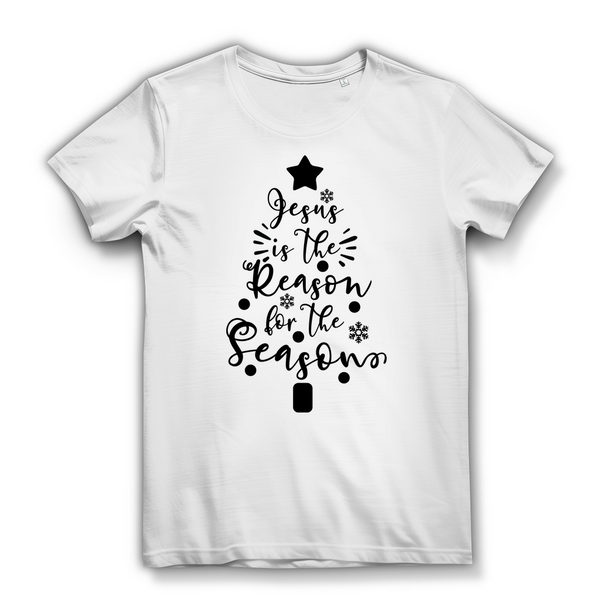 Damen Bio T-Shirt jesus is the reason for the season