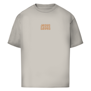 Oversize T-Shirt jesus saves john 3:16-17
