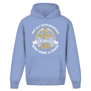 Oversize Hoodie Ohne Kordel mine superheroes wore cross