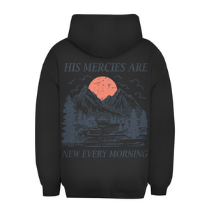 Unisex Oversize Hoodie his marcies are new every morning