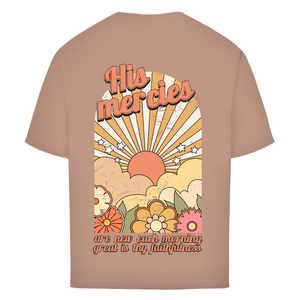 Oversize T-Shirt great is thy faithfulness lamentations 3:23