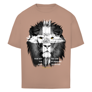 Oversize T-Shirt fear not for jesus revelation 5:5
