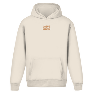 Oversize Hoodie Ohne Kordel jesus saves john 3:16-17