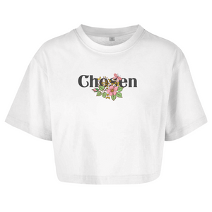 Damen Oversize Crop Top chosen