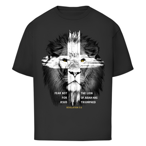 Oversize T-Shirt fear not for jesus revelation 5:5