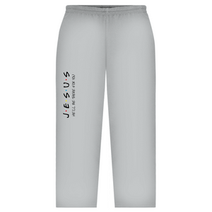 Oversize Sweatpants jesus he will be there for you