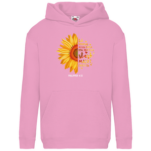Kinder Hoodie der mich stark macht philipper 4.13