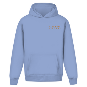 Oversize Hoodie Ohne Kordel let all that you do be done in love