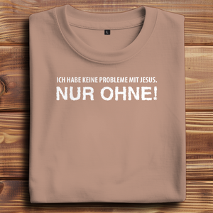 Oversize T-Shirt keine probleme mit jesus