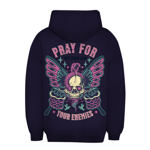 Unisex Oversize Hoodie pray for your enemies matthew 5:44