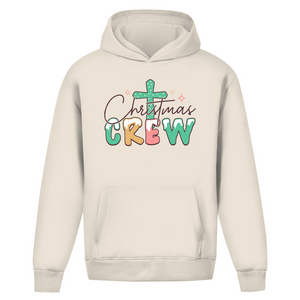 Oversize Hoodie Ohne Kordel christmas crew