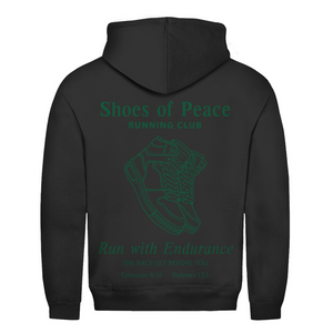 Herren Hoodie run with endurance hebrews 12:1
