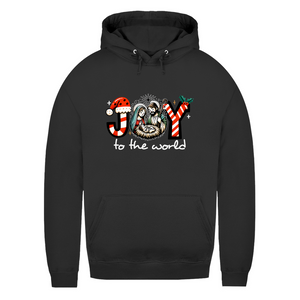Damen Hoodie joy to the world