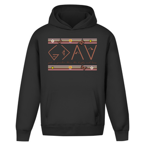 Oversize Hoodie Ohne Kordel god is greater than the highs and lows