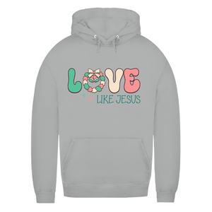 Damen Hoodie love like jesus