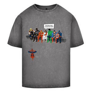 Oversize Washed T-Shirt and that how i saved the world