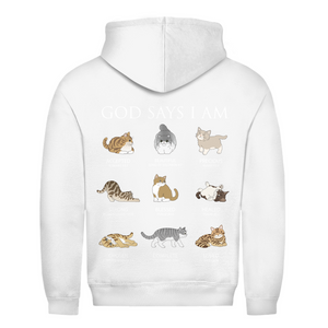 Herren Hoodie god says i am accepted romans 15:7