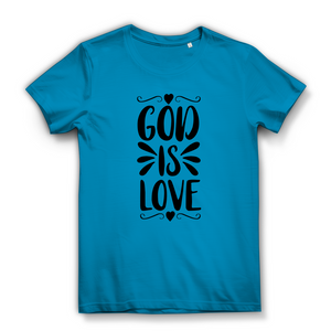 Damen Bio T-Shirt god is love