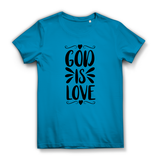 Damen Bio T-Shirt god is love