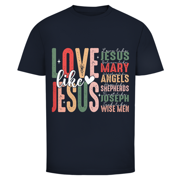 Herren T-Shirt love like jesus