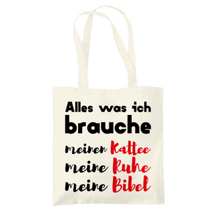 Tragetasche alles was ich brauche