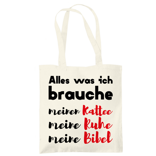 Tragetasche alles was ich brauche