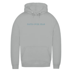 Damen Hoodie faith over fear psalm 118:6