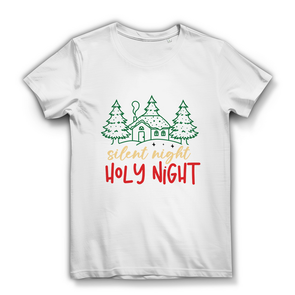 Damen Bio T-Shirt silent night holy night