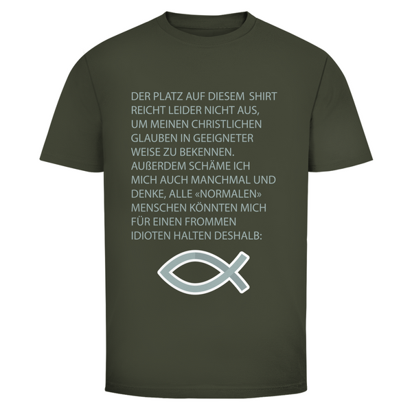 Herren T-Shirt ICHTHYS spruch