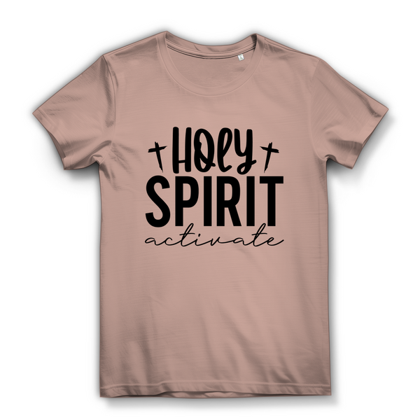 Damen Bio T-Shirt holy spirit activate