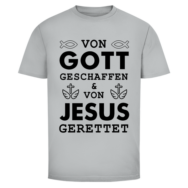 Herren T-Shirt von gott geschaffen