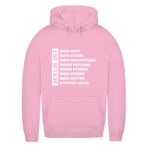 Damen Hoodie jesus ist mein gott