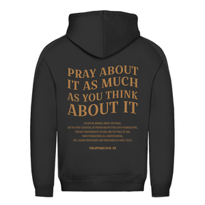 Damen Hoodie pray about it philippians 4:6-7