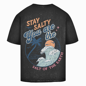 Oversize Washed T-Shirt stay salty