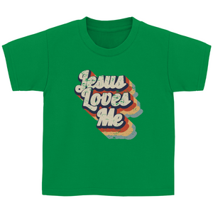 Kinder T-Shirt jesus loves me
