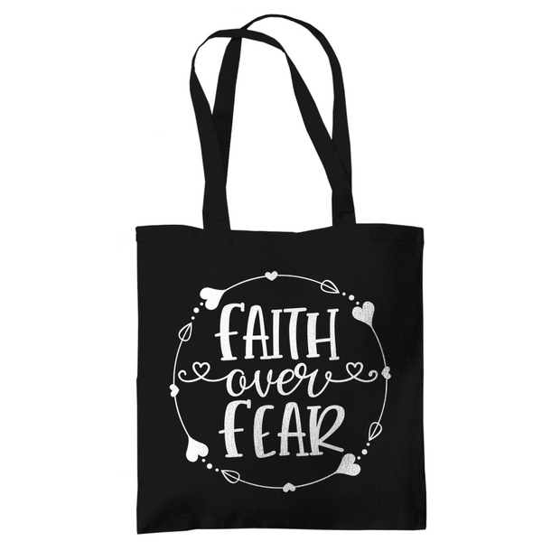 Tragetasche faith over fear