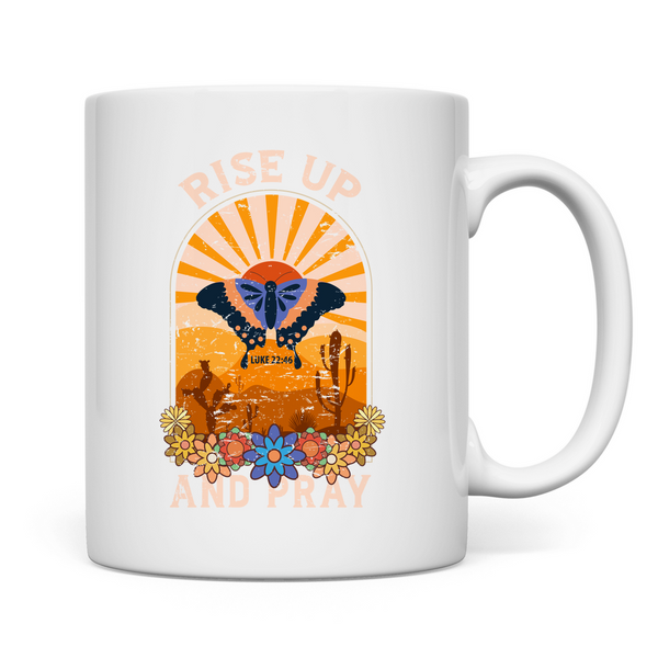 Tasse rise up and pray