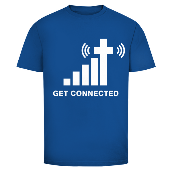 Herren T-Shirt get connected