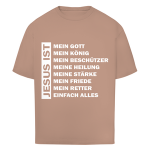 Oversize T-Shirt jesus ist mein gott