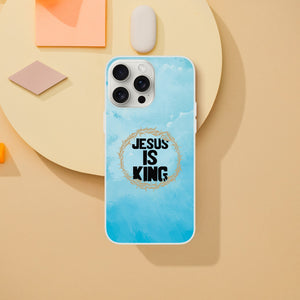 jesus is king dornenkrone iPhone-Hülle