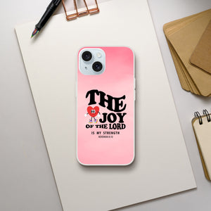 the joy of he lord nehemiah 8:10 iPhone-Hülle