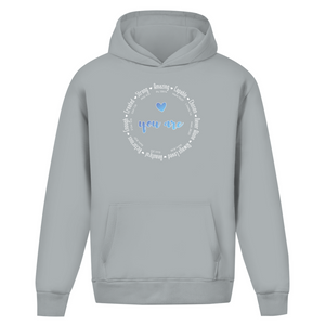 Oversize Hoodie Ohne Kordel you are strong amazing