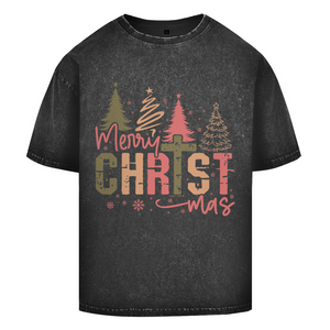 Oversize Washed T-Shirt merry christmas