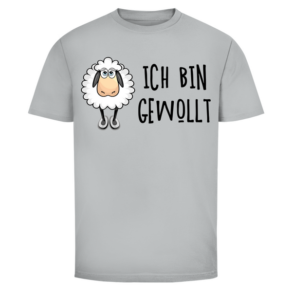 Herren T-Shirt ich bin gewollt