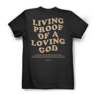 Damen Bio T-Shirt a loving god 1 john 4:9-10