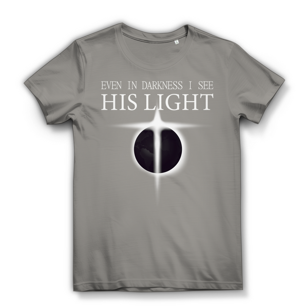 Damen Bio T-Shirt even in darkness i see his light