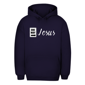 Unisex Oversize Hoodie one way jesus
