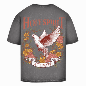 Oversize Washed T-Shirt holy spirit activate